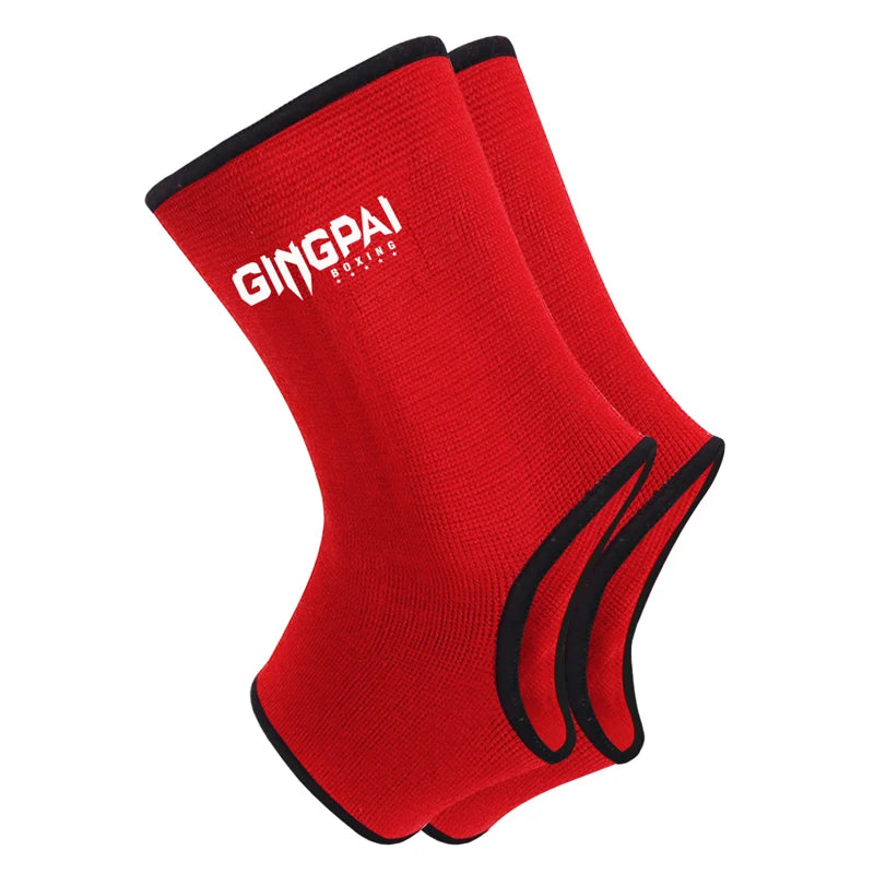 GINGPAI PRO Ankle Support Braces - Premium Muay Thai & Kickboxing Ankle Wraps for Men & Women (Pair)
Advanced Compression & Stability for Training, Sparring & Competition